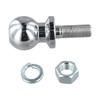Load Capacity Hitch Connecting Trailer Joint 1-7 8 Inches Ball Head Easy Install Towing Accessory Rust-Resistant Feature