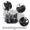 LINGQI RACING Front Brake Pump Caliper Assembly Disc Brake Upper For Pit Dirt Bike Scooters Motocross Off Road Accessories