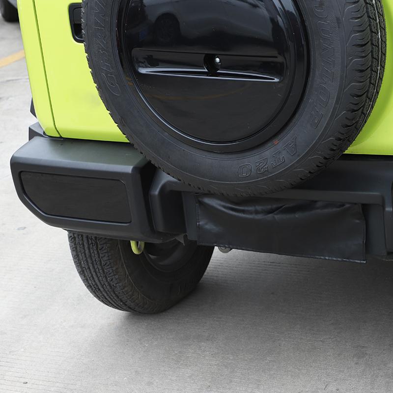 ABS Car Taillight Decoration Cover Fit for Suzuki Jimny 2019 Up Exterior Accessories,Smocked Black