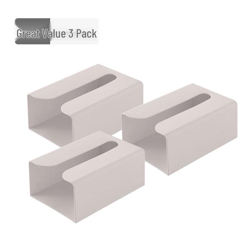 LIEI Bathroom Suction Cup Tissue Box with Drawer