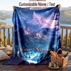 Personalisierbare Flanell-Kuscheldecke, Leichte Gemütliche Bett-SofadeckeWorld of Warcraft