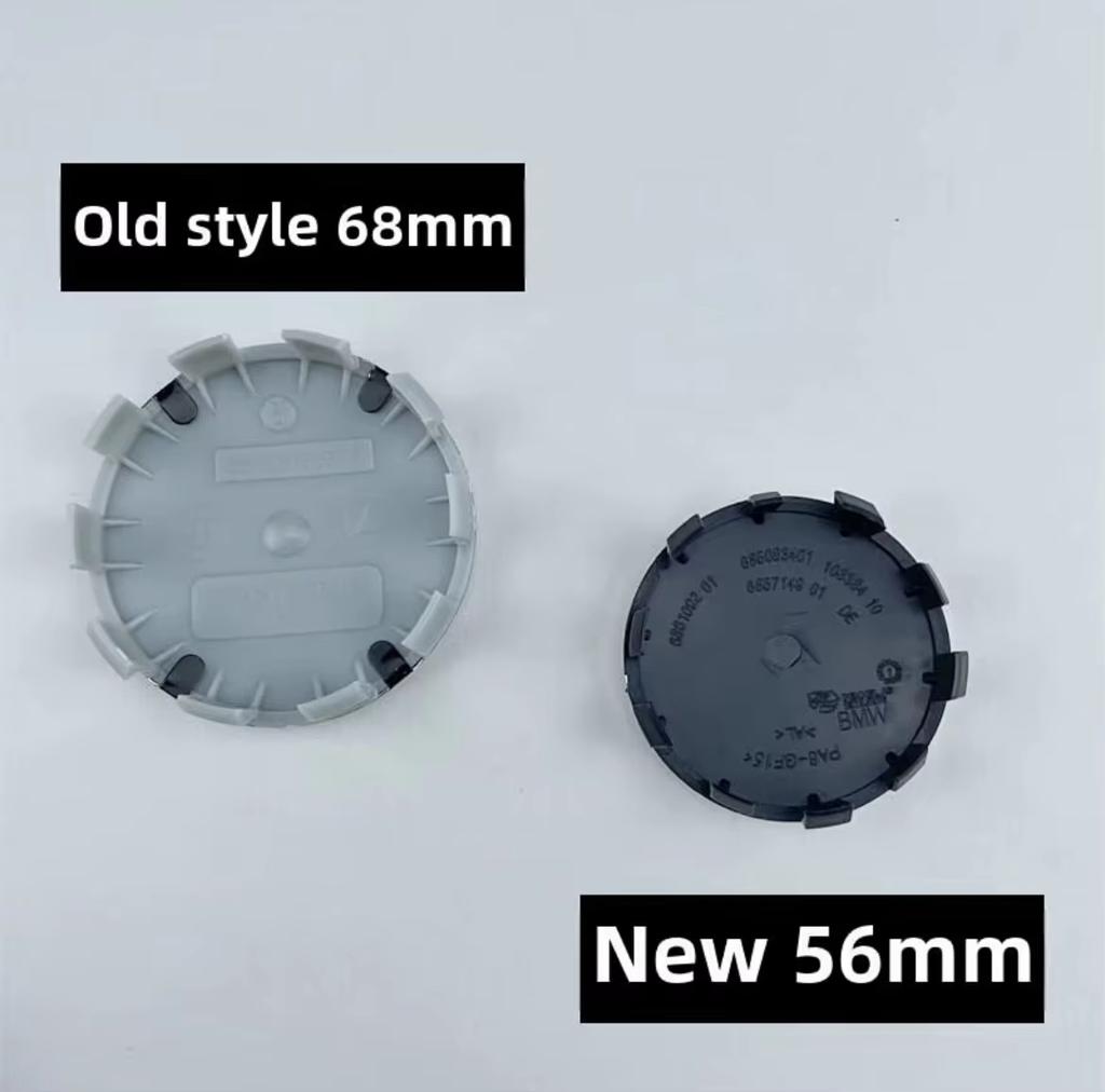 BBIK2 BMW Car Wheel Center Caps, Universal for 3/5/7 Series X1 X3 X5, Original Quality Wheel Hub Emblem Cover for BMW Auto Accessories