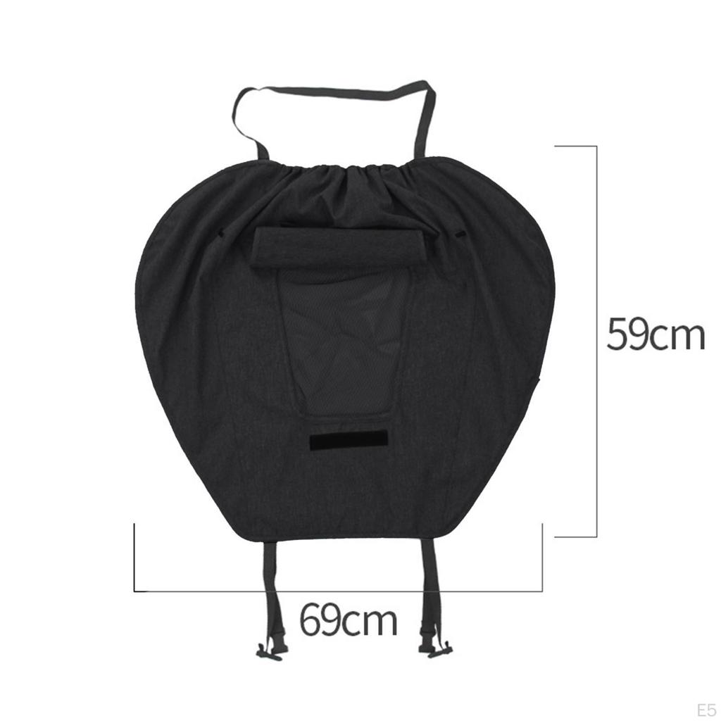 Cărucior durabil cu fereastră de vizualizare pentru cărucior de exterior înalt, pentru bebeluși și copii mici