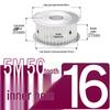 Dual-Sided Flat Timing Pulley: 5M50 Teeth, Width Options 11/16/21/27AF, Bore Size 8-30.