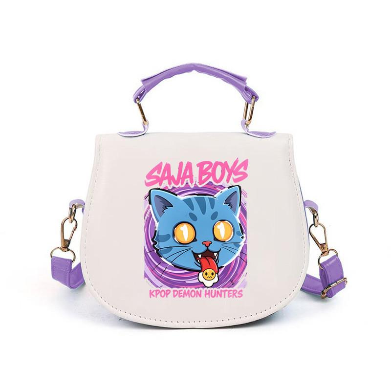 Mädchen Kpop Jäger Derpy Rumi Zoey Mira Bedruckte Schultaschen Kinder Freizeit Schultertaschen Crossbody Bags