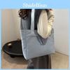 Fashion-forward Nylon Tote Bag For Women With Zipper Closure And Spacious Pocket For Phone