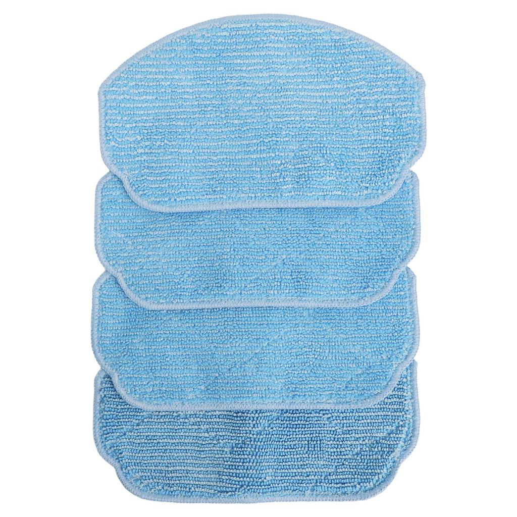 Easy Installation Mop Cloth Kit Robot Vacuum Accessories Hygienic Floor Maintenance Pet Friendly Cleaning Sparkling Clean Floors