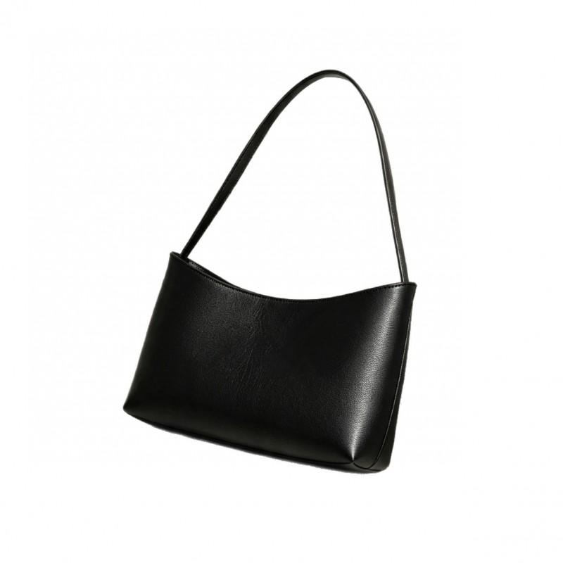 Womens Leather Tote Bag Fall Winter Top Handle Underarm Shoulder Minimalist Old Money Style