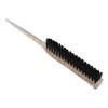 Rat Tail Teasing Brush Glitter Handle Soft Nylon Back Combing Teasing Hair Brush for Back Combing