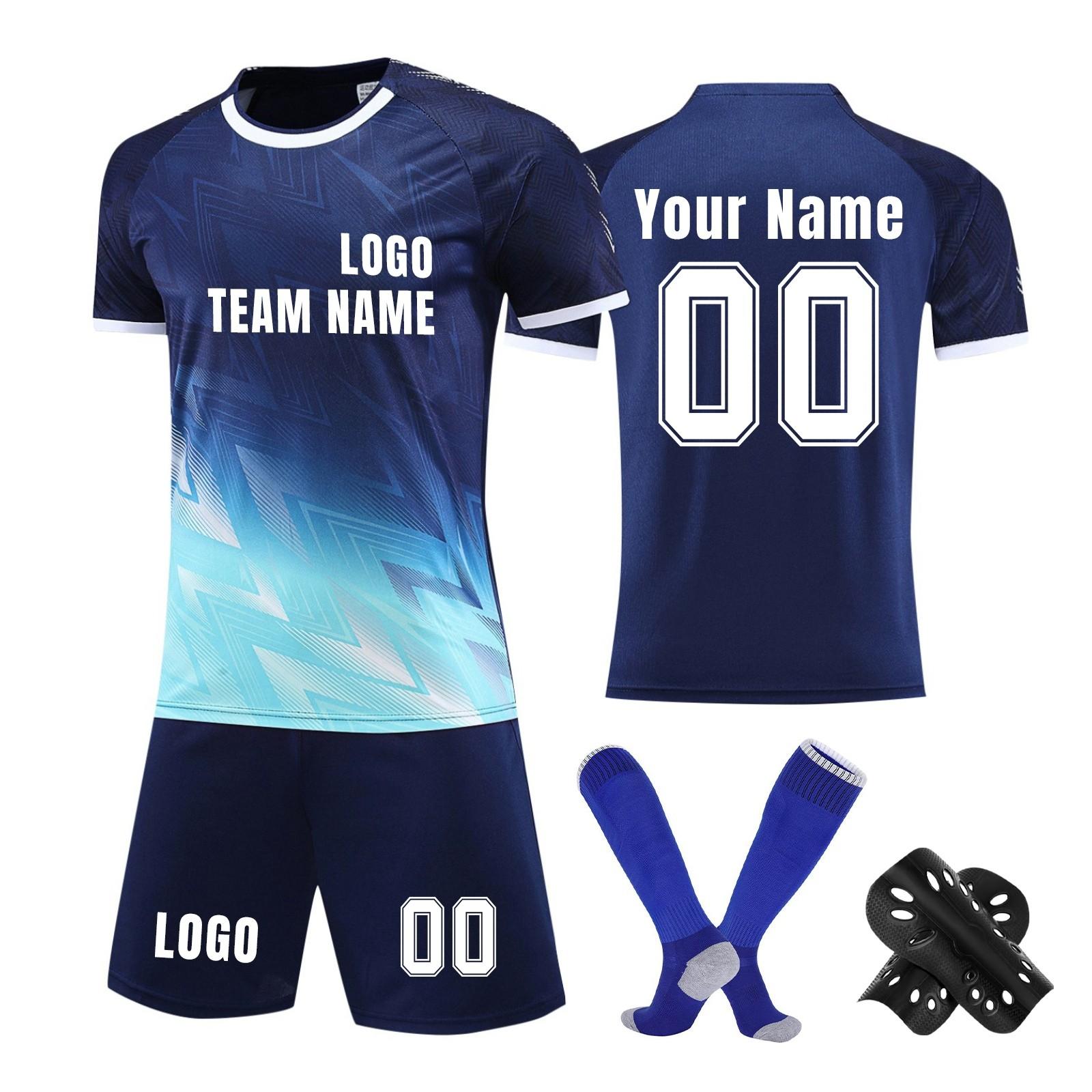 

Комплект персонализированных рубашек для мужчин и девочек с именем и номером, футбольные майки на заказ для мальчиков, тренировочный костюм L