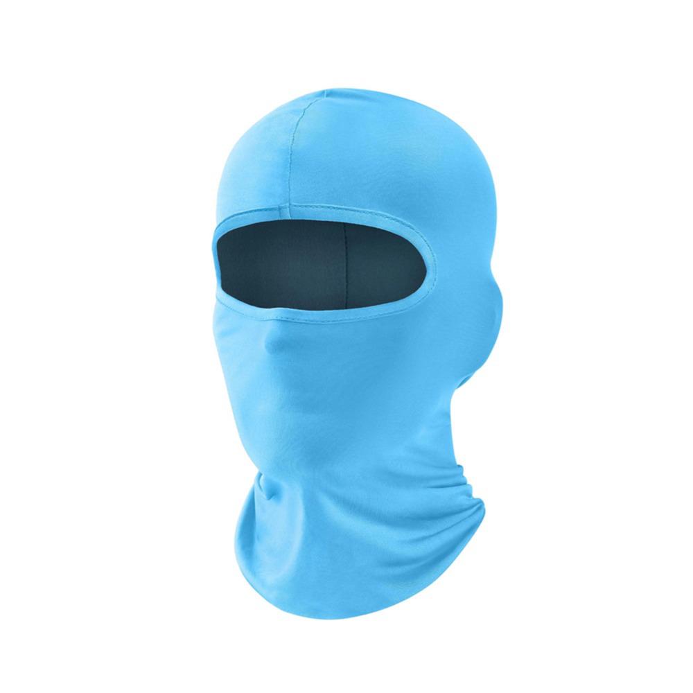 

Men s Summer Ice Silk Breathable Sun Protection Cycling Headgear & Neck Gaiter One Size небо синє кольору