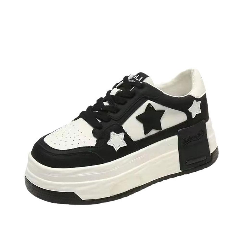 Women's Fashion New Thick Sole Versatile Casual Non-slip Board Shoes