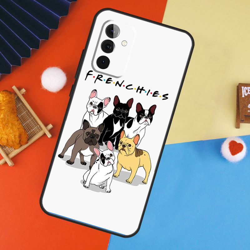 French Bulldog Dog Case For Samsung Galaxy A14 A34 A54 A55 A35 A15 A73 A53 A33 A23 A13 A12 A32 A52 A51 Cover