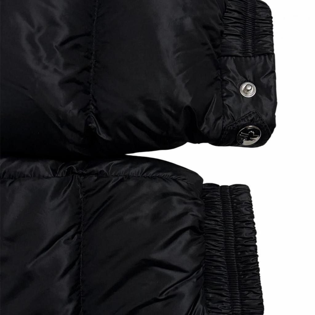 Used MONCLER SASSIEREDown Jacket Black Nylon Mens