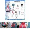 Original Sin- Higewen Cosplay Anime Game Costume Set Soft Fabric 2023 Summer Xs-xxxl