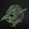 Masque d'Horreur Elfe Vert d'Halloween Sorcière Vieille Fête Cosplay