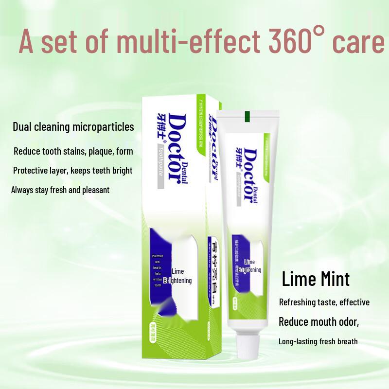 Dr. Teeth Lime Whitening Toothpaste