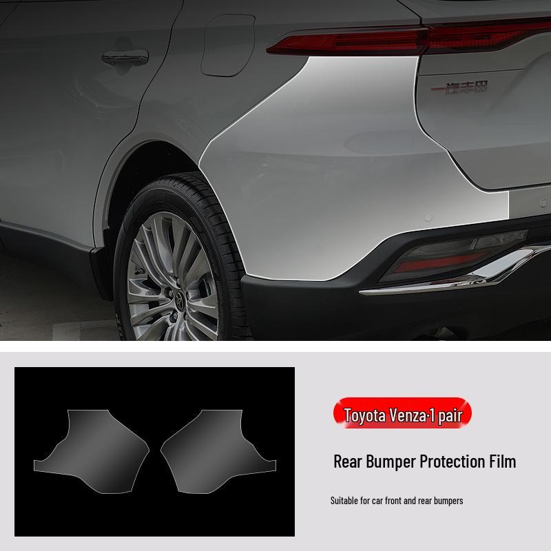 Toyota Venza Stoßfänger vorne & hinten TPU Transparente Schutzfolie - Maßgefertigte Fahrzeugfolierung