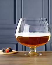 Super Large Hand Blown Goblet Glass Multi Capacity Wine Beer Brandy Juice Cup Oversized Party Bar Beverage Mug For Home Gathering