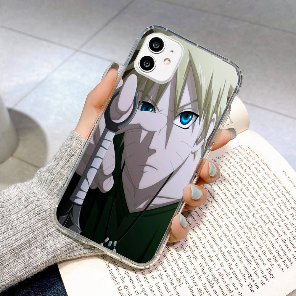Case for Samsung A04 A14 A23 A34 A54 M23 M33 M52 M53 Realme 10 9 C30S C35 C55 VIVO Y02S Y21 Y51 X80 Pro Transparent Cover WI80 Boruto Anime