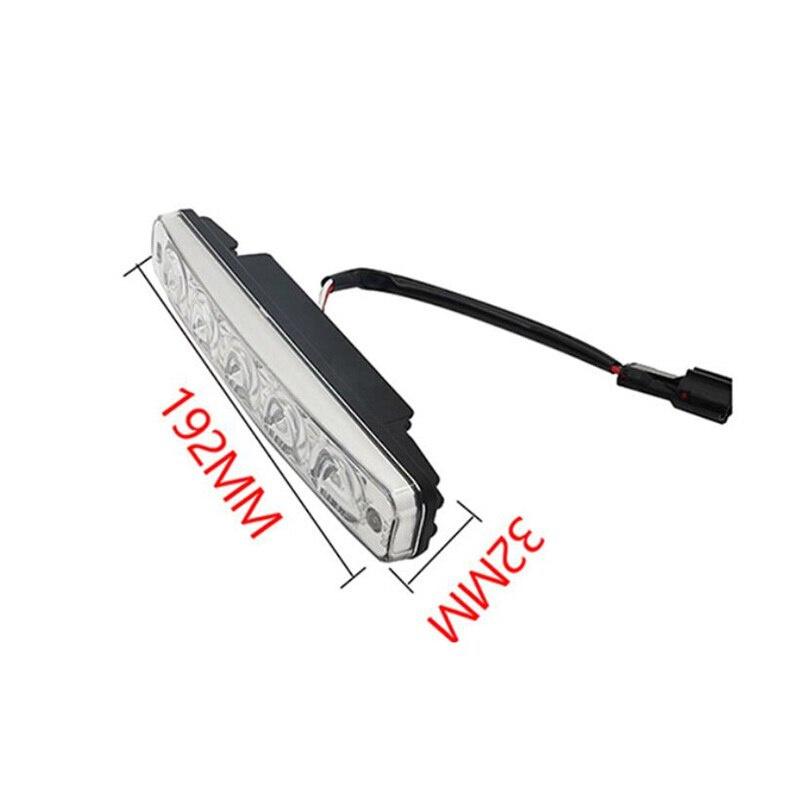 2pcs/lot 10W 12V 5 LED High Bright LED Daytime Running Light DRL Fog Light