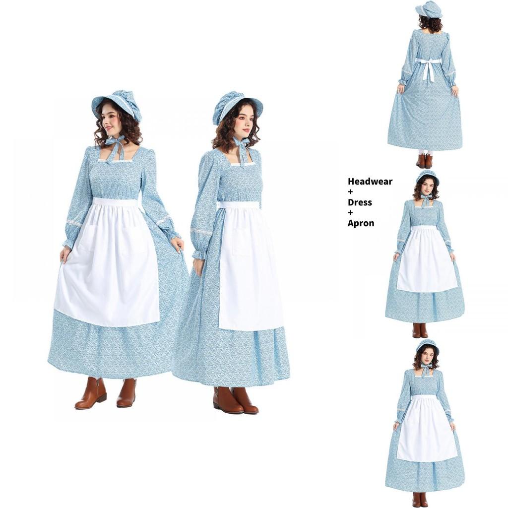 Halloween Floral Pattern Costume For Women With Polyester Mix Material For Parties