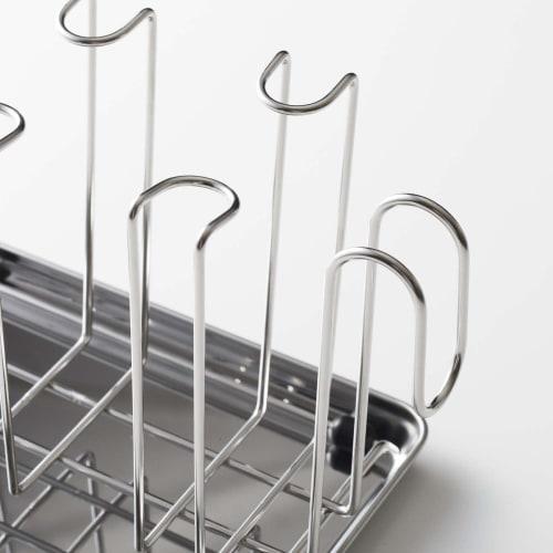 Kai Glass Stand (with Stainless Steel Tray) DR5013