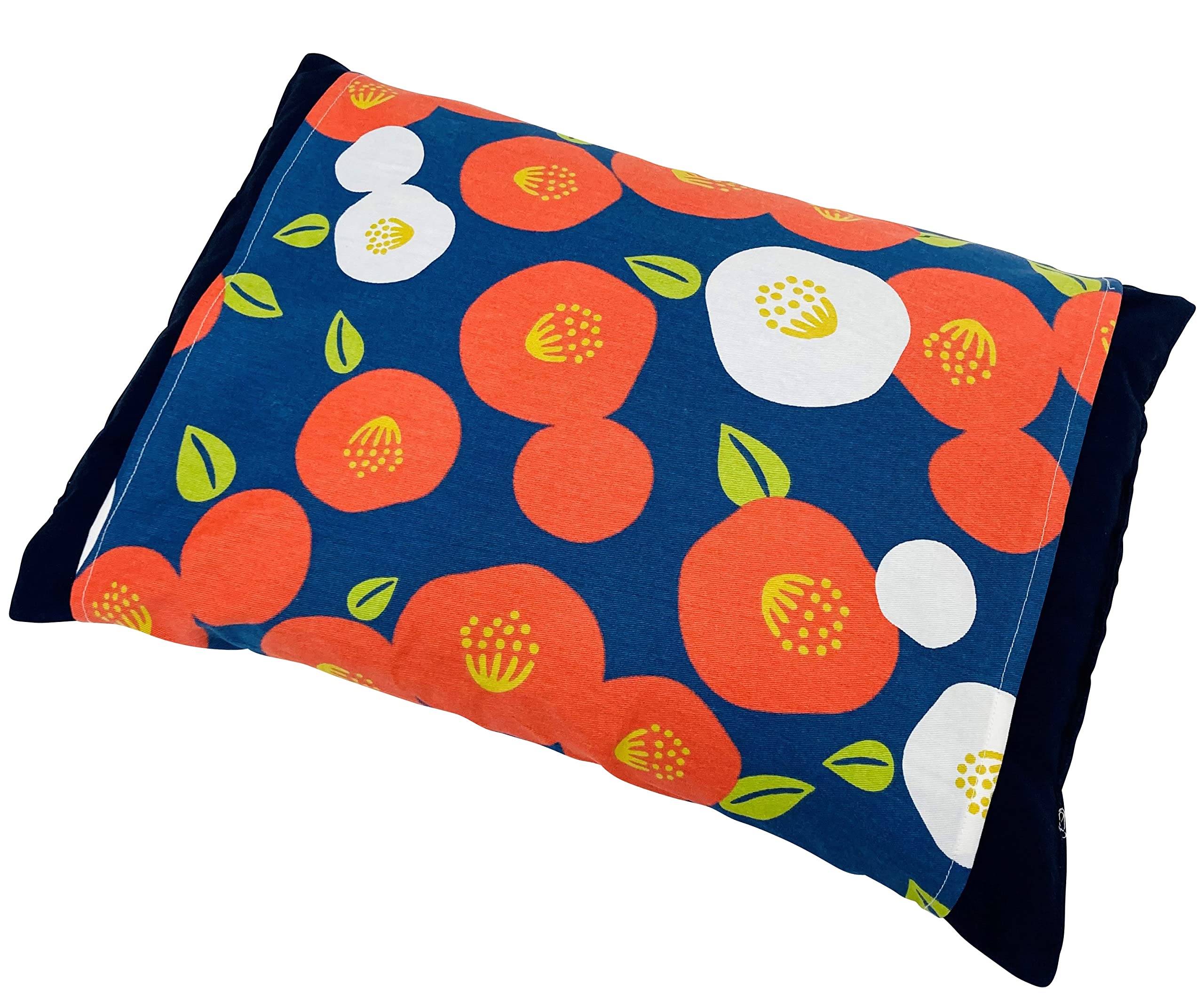 

MORIPiLO (Morishita) Buckwheat Pillow, Made in Japan, Firm (Hinoki Scented Buckwheat Pillow), Washable, Includes Pillowcase, Japanese Pattern, Hinoki