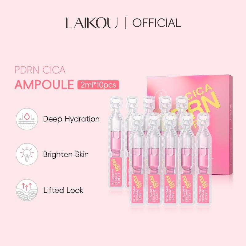 

Lycome PDRN Centella Ampoule 2ml * 10 Facial Hydrating and Moisturizing Centella Essence