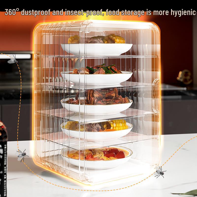Isolierte Mehrschicht-Lebensmittelabdeckung zur Aufbewahrung und zum Staubschutz