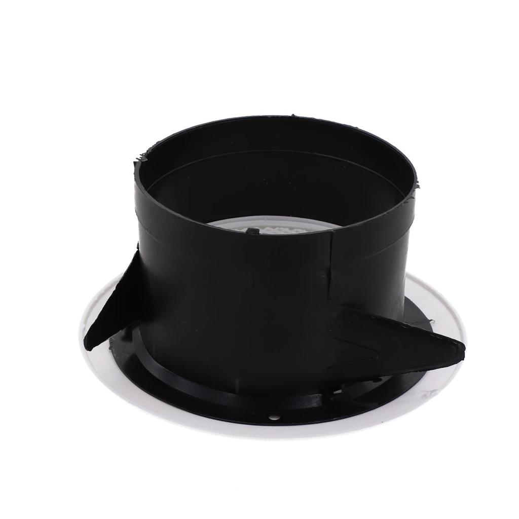 Prese d'aria rotonde a lamelle 75mm/100mm/125mm/150mm/200mm Griglia interna in ABS Coperture per prese d'aria a muro Regolabile Flusso d'aria