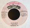 7inch Record GENERAL B  Keye Keye NONE Sky Line Record Jamaica Reggae Ska  Dub Used