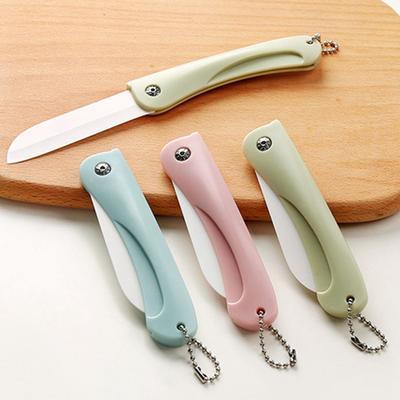 Multifunctional Kitchen Scraper Peeling Folding Household Folding Ceramic Fruit Peeler