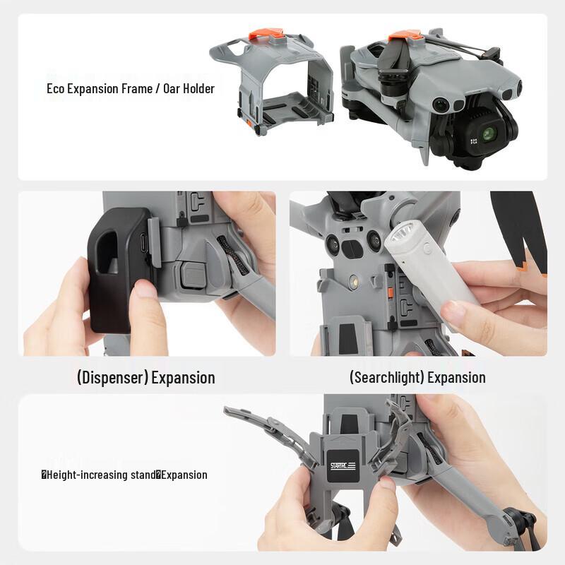 Carrello di atterraggio rialzato pieghevole STARTRC per DJI Mini 5 Pro