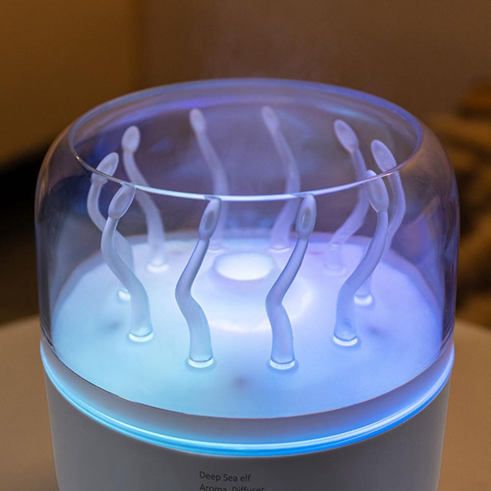 Jellyfish Humidifier Essential Oil Diffuser with 7 Colors Light Aroma Diffuser Air Diffuser Humidifier for Bedroom Home Office