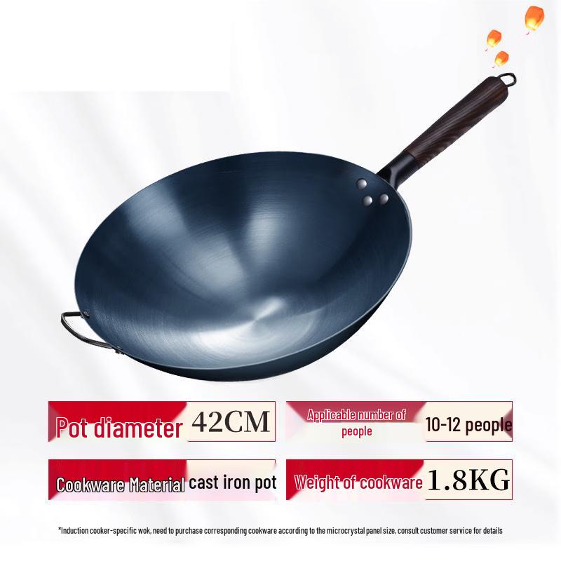 Yiceng 42cm Induction Stainless Steel Wok