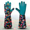 New Garden Gardening Gloves for Women's Courtyard Care Gloves Durable, Cut Resistant, and Puncture Resistant Long Arm Protection