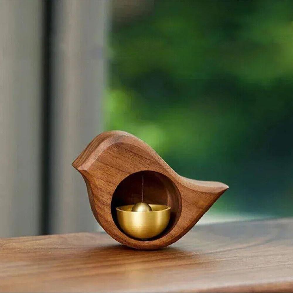 Magnetic Door Bell Wooden Dopamine Doorbell Funny Door Chime  Home Decoration