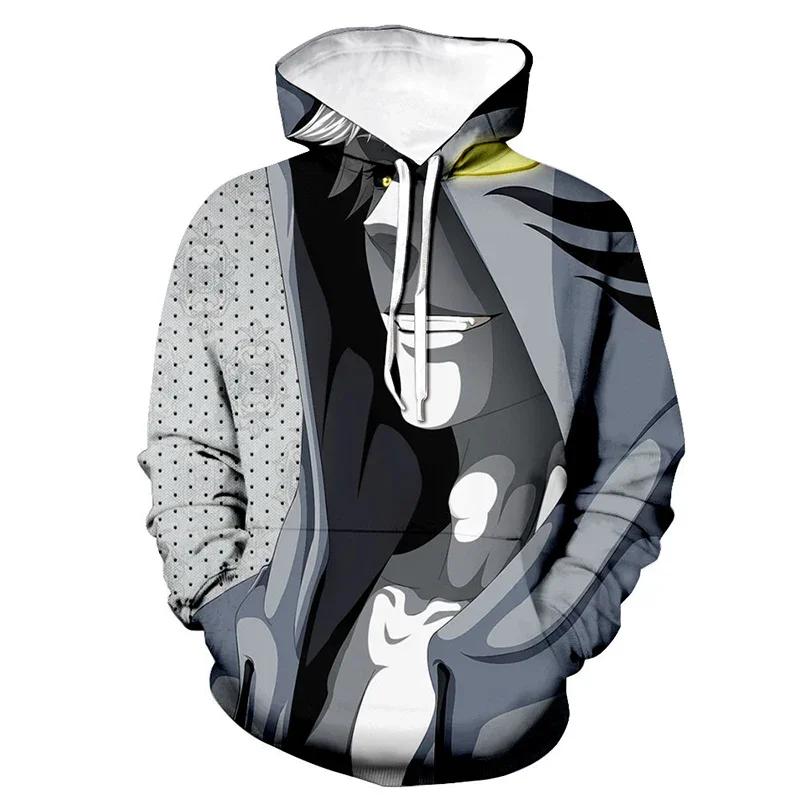 Men/Women Casual Streetwear Pullover Hip Hop Hoodie Unisex Fashion Tops Anime Style Hoodies Bleach 3D Printed Hooded Sweatshirt