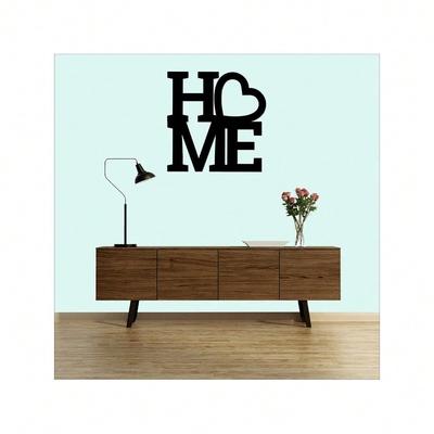 Metal Wall Art Letters 1pc, Iron Home Decor, Black Silhouette Wall Decoration, Abstract Metal Wall Art, Modern Hanging Ornament