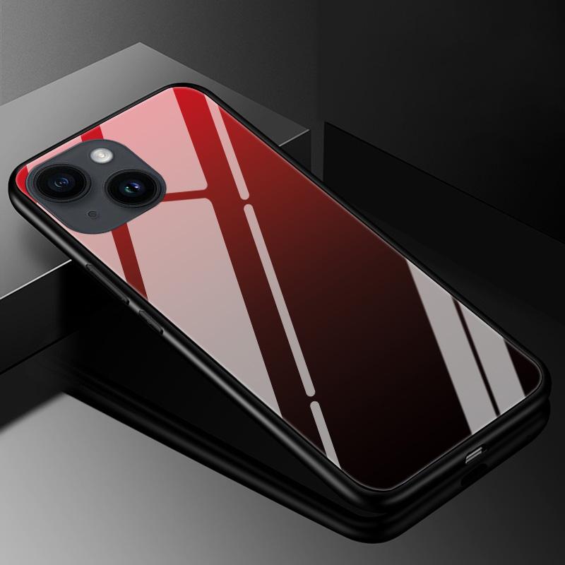 Tempered Glass Case for iPhone 13 14 Pro Max Cover Hard Case for iphone 14pro 11 13 12 11 Pro Max 14 Plus Phone Case TPU Bumper