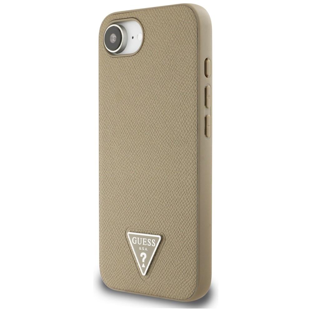 Etui do iPhone 16e Guess MagSafe Brązowe