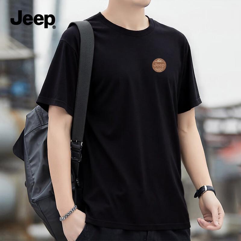 JEEP Men s Ice Silk Short Sleeve T-Shirt 5XL