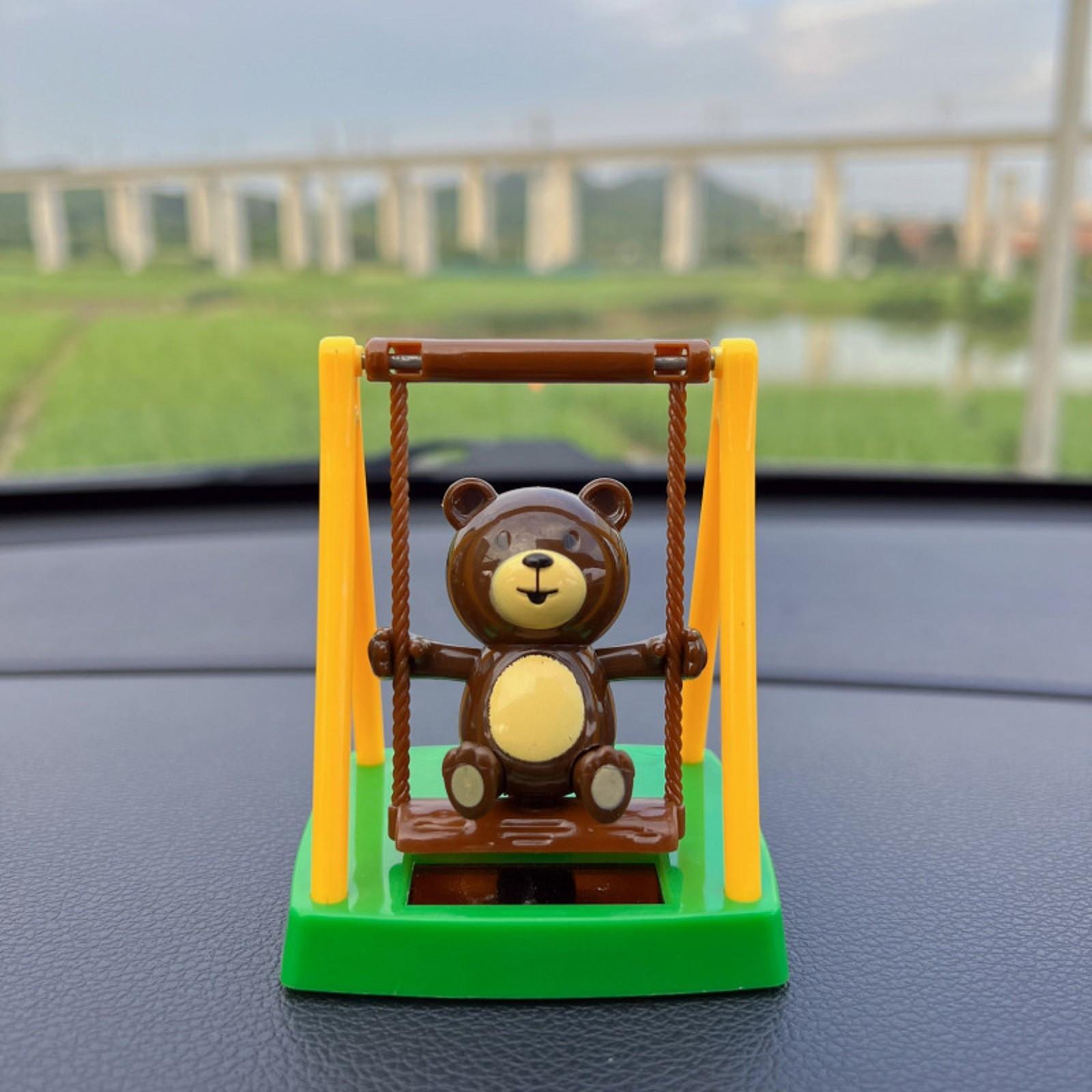 

Cartoon Swinging Swing Bear Doll Hanging Monkey Swinging Creative Plastic Car Pendant One Size
