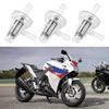 Set of 3 Transparent 90-Degree Fuel Filters for Yamaha Motorcycles