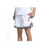 Li Ning CBA Professional Basketball Series Knitted Loose Sports Casual Shorts Men Shorts White AAPR407-3