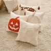Wear Resistant Halloween Pillow Cover Soft Texture Throw Pillowcase 3D Tufting Pillowslip Bedroom