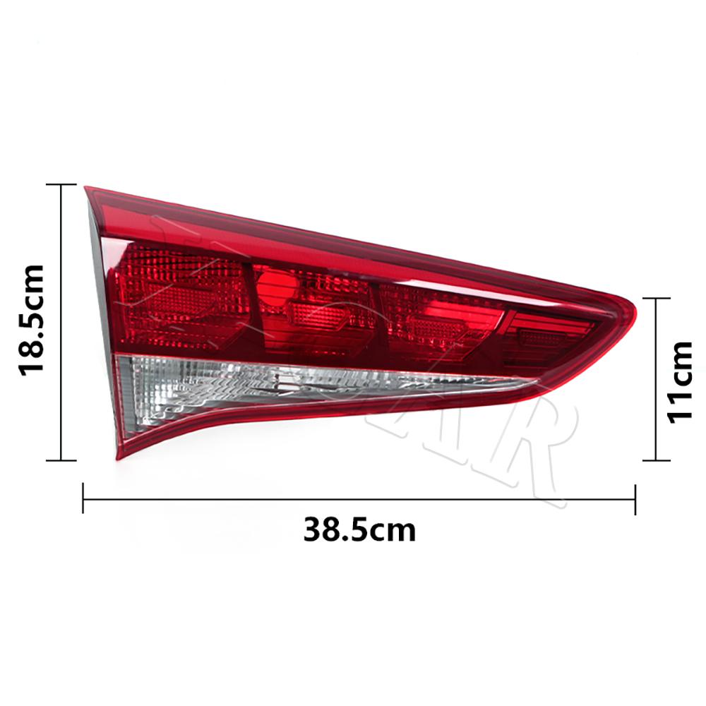 Car LED Tail Light For Hyundai Tucson 2015-2018 Rear Bumper Trun Signal Warning Brake Lamp 92403-D3010 92401-D3100 92402-D3100 LED Type
