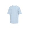 Nike Short Sleeve T-Shirt Letter Print Crew Neck Pullover Kids Tops Light-Blue FJ7236-483