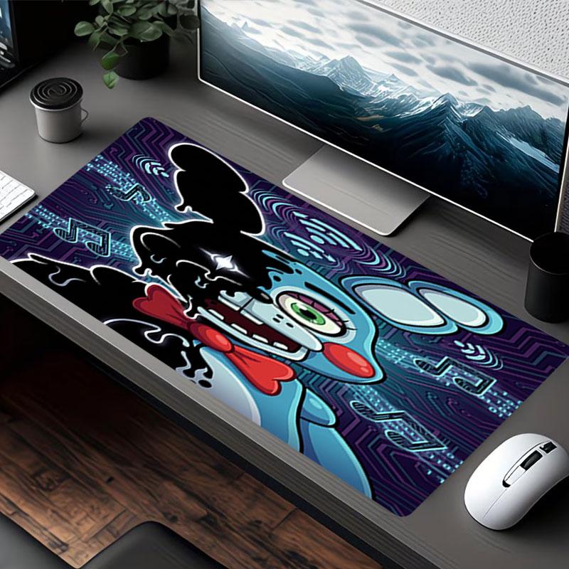Ποντικοουαλί Five Nights at Freddy's, για Πληκτρολόγιο Pad Laptop PC Mat για Γραφείο Οικιακή Χρήση, Διακόσμηση Γραφείου, Τέλειο Δώρο Γενεθλίων για Παίκτες